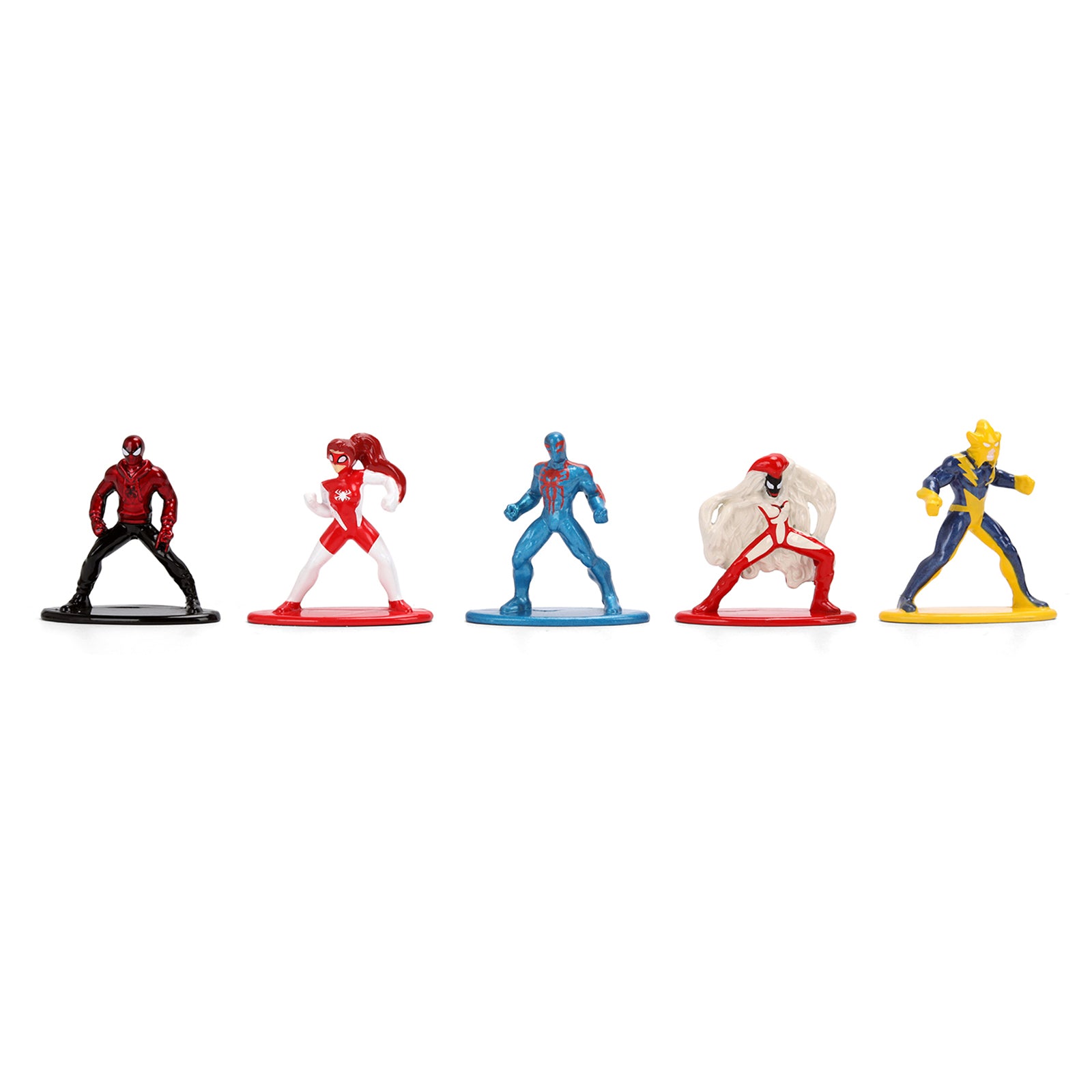 Set of 12 Diecast Figures "Spider-Man" Franchise "Nano Metalfigs" Series Diecast Models  by Jada - image 2