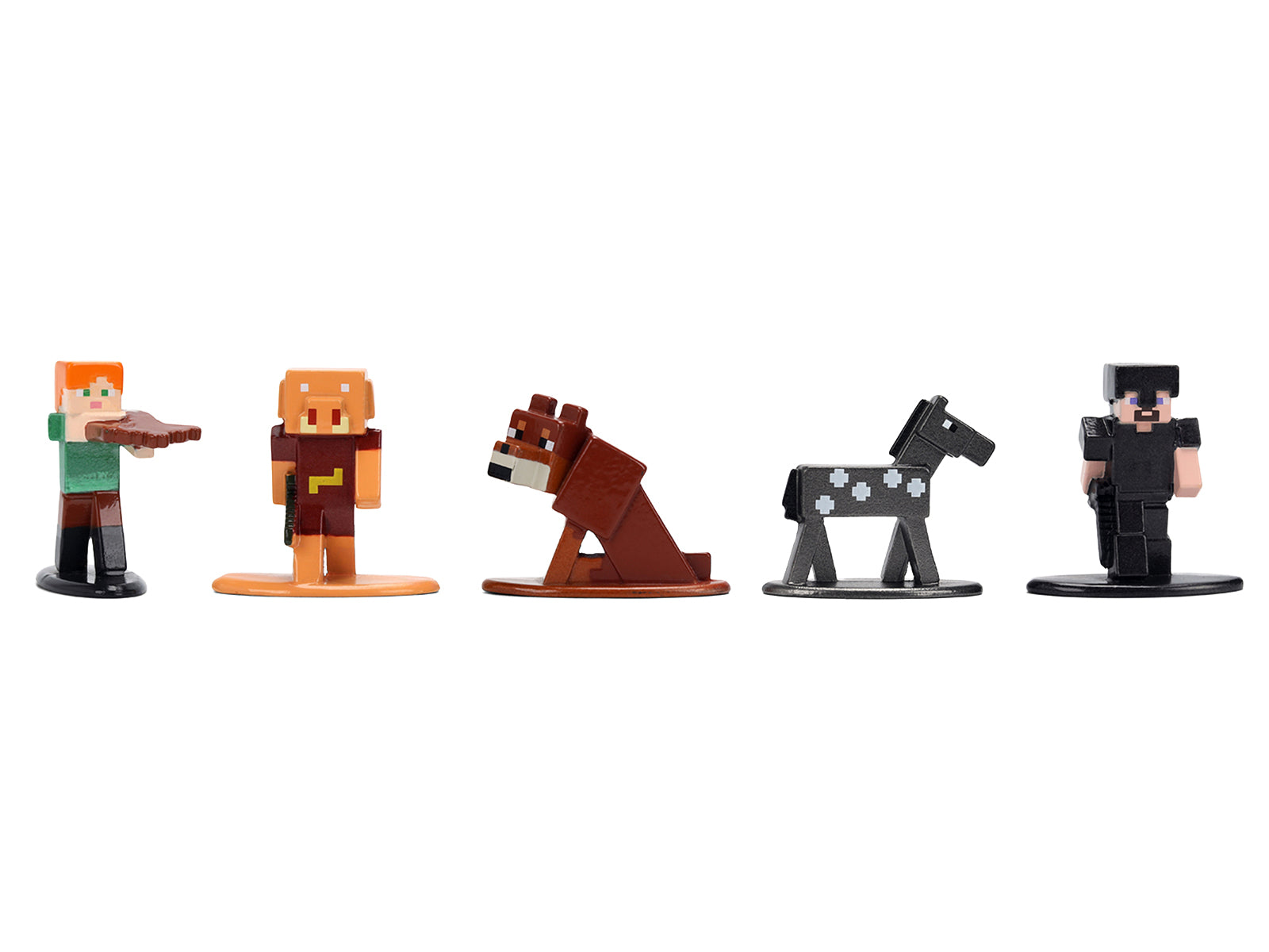 Set of 12 Diecast Figures "Minecraft" Video Game Wave 2 "Nano Metalfigs" Series Diecast models by Jada - image 3