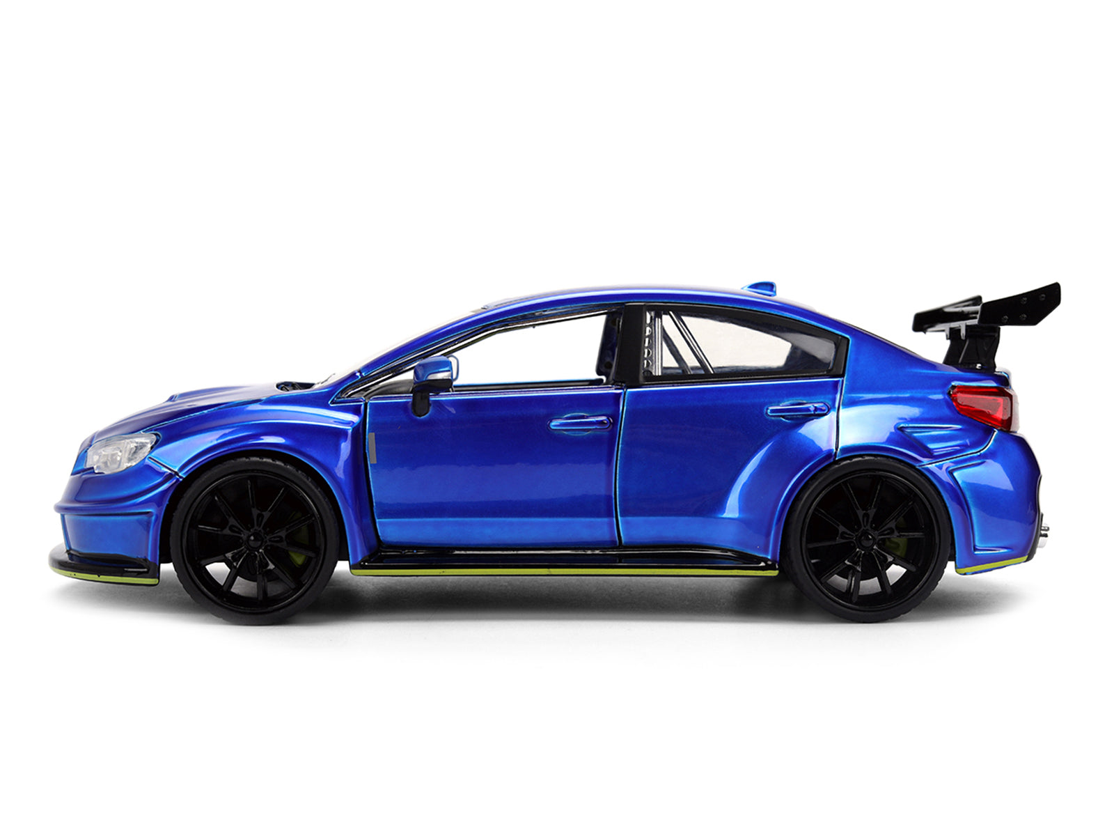 2016 Subaru WRX STI Widebody Blue Metallic "JDM Tuners" Series 1/24 Diecast Model Car by Jada - image 3