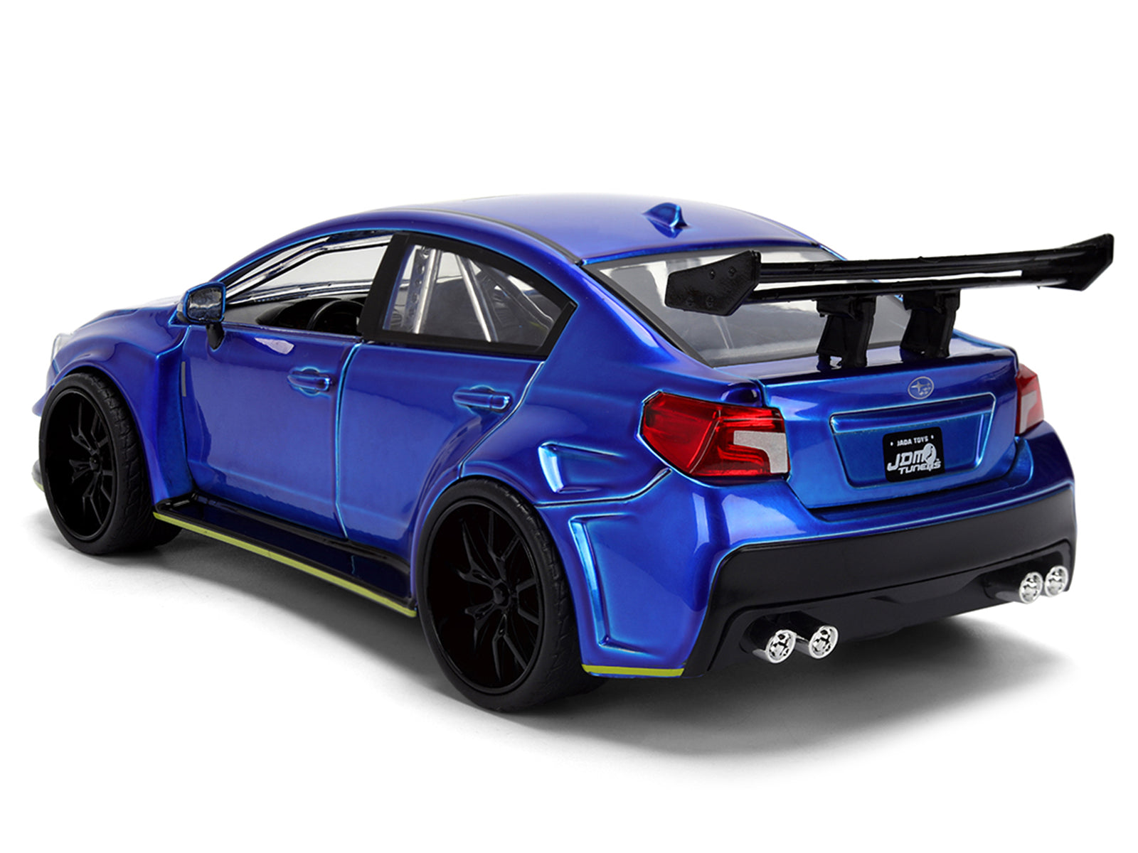 2016 Subaru WRX STI Widebody Blue Metallic "JDM Tuners" Series 1/24 Diecast Model Car by Jada - image 5