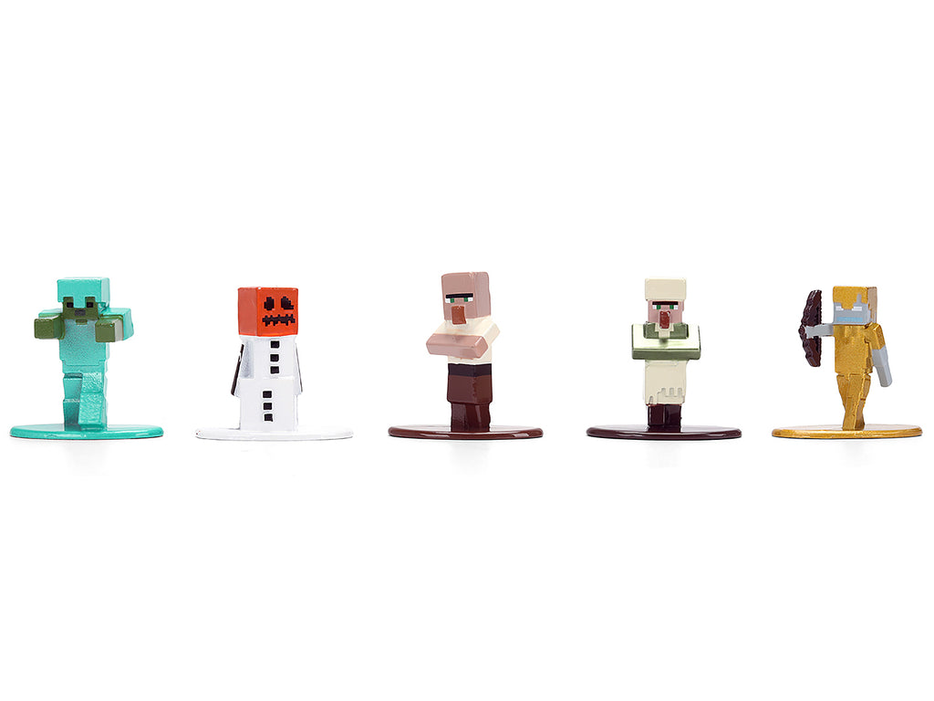 Set of 12 Diecast Figures "Minecraft" Video Game "Nano Metalfigs" Series Diecast Models by Jada - image 4