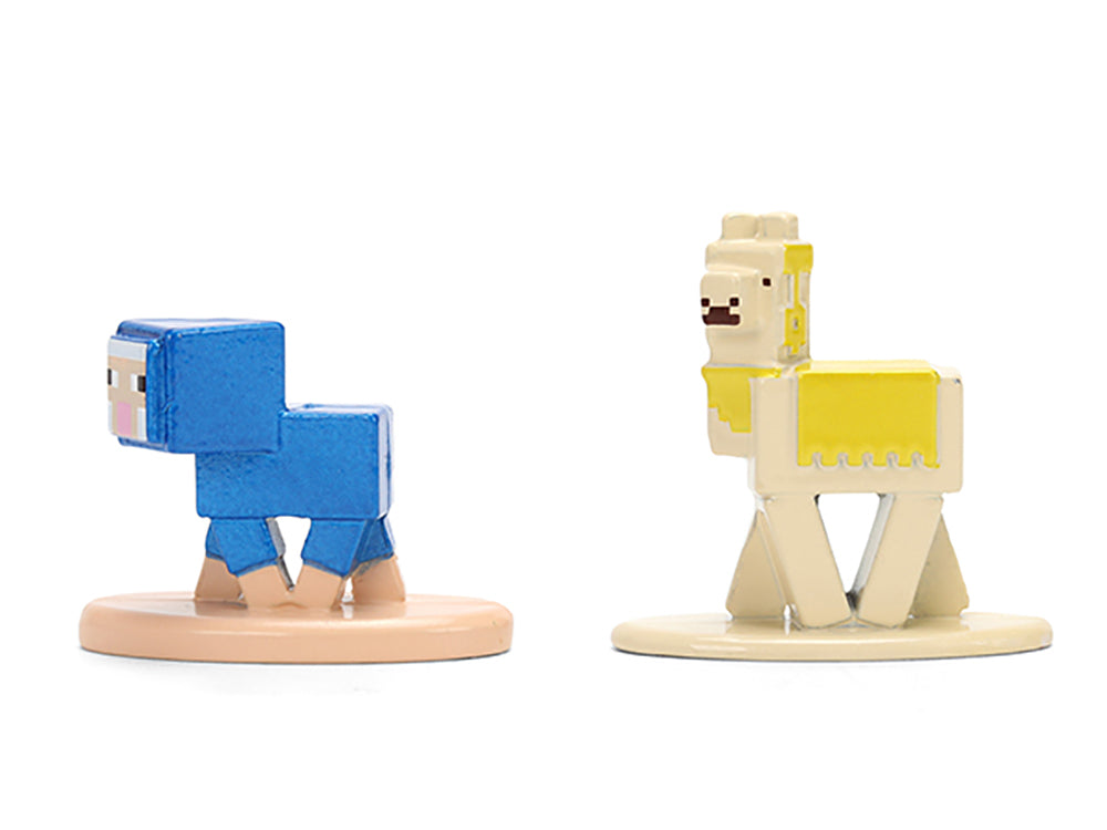 Set of 12 Diecast Figures "Minecraft" Video Game "Nano Metalfigs" Series Diecast Models by Jada - image 5