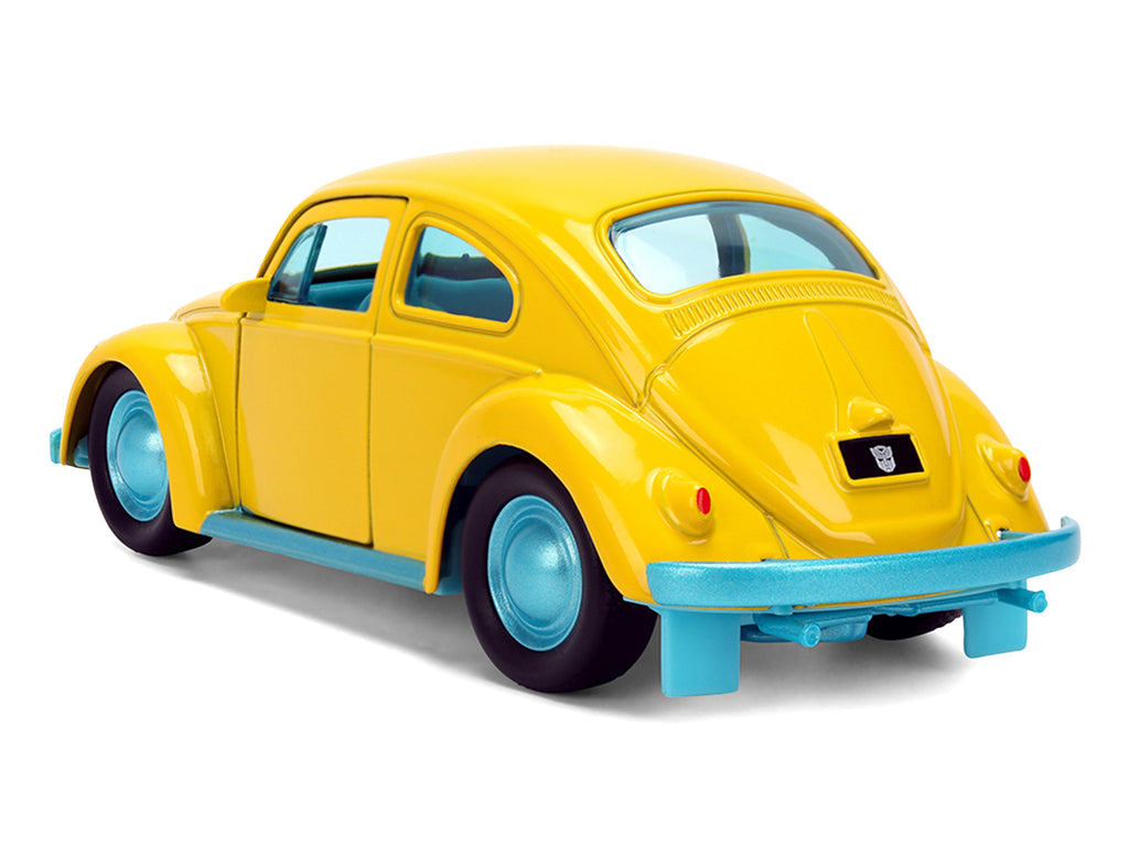 Volkswagen Beetle Bumblebee Yellow with Blue Interior Transformers - Energon Surge Hollywood Rides Series 1/32 - image 5