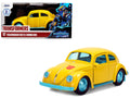Volkswagen Beetle Bumblebee Yellow with Blue Interior Transformers - Energon Surge Hollywood Rides Series 1/32 - image 1