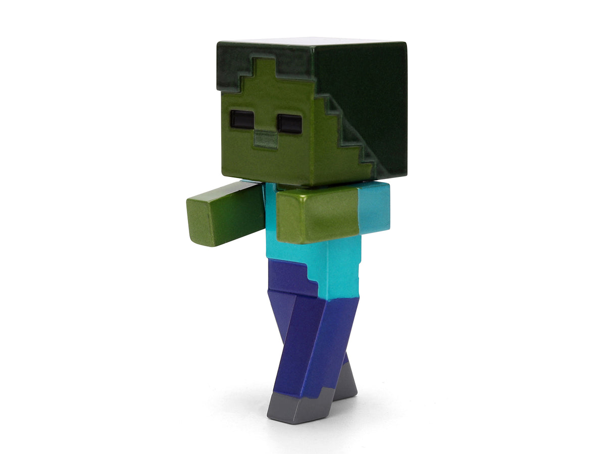 Set of 4 Diecast Figures "Minecraft" Video Game Wave 7 "Metalfigs" Series Diecast Models by Jada