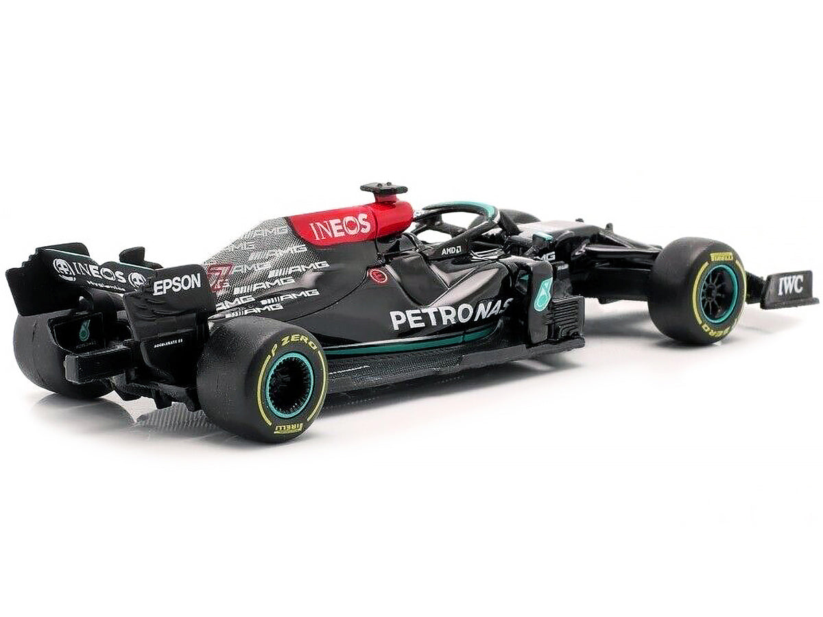 Mercedes-AMG F1 W12 E Performance #77 Valterri Bottas F1 Formula One (2021) 1/43 Diecast Model Car by Bburago - image 3