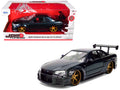 1999 Nissan Skyline GT-R (R34) RHD (Right Hand Drive) Magic Purple Metallic "JDM Tuners" Series 1/24 Diecast Car Model by Jad