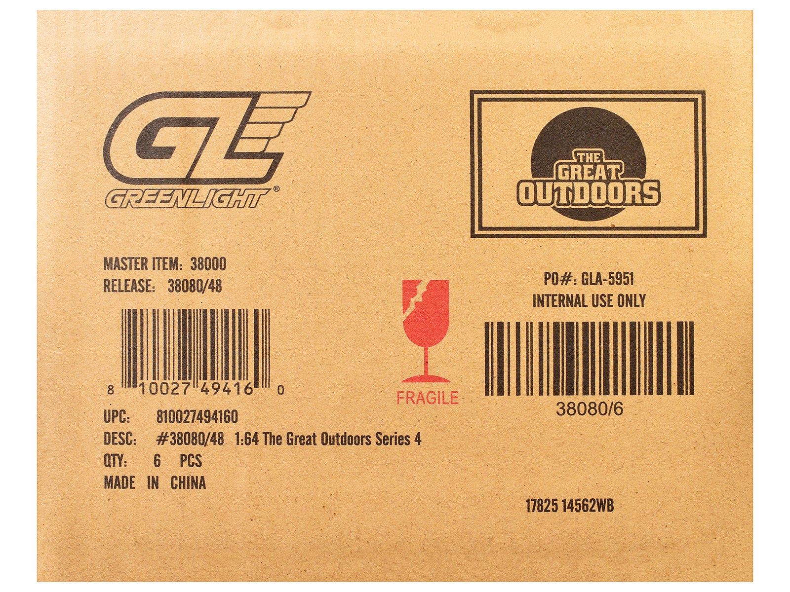 "The Great Outdoors" Series 4 Set of 6 pieces 1/64 Diecast Model Cars by Greenlight - image 3