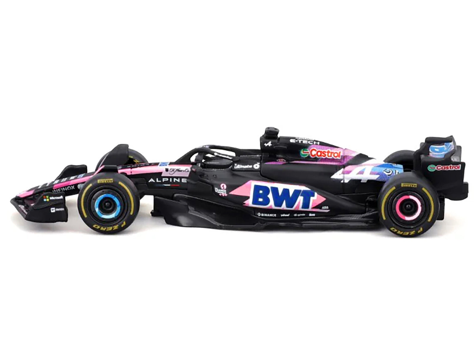 Alpine A524 #31 Esteban Ocon "BWT" "Formula One F1 World Championship" (2024) "Race" Series 1/43 Diecast Model Car by Bburago - image 2