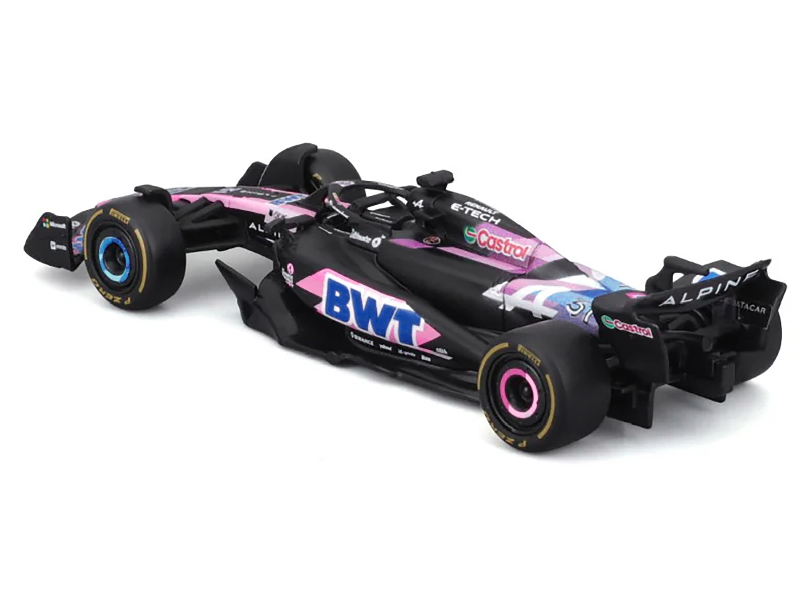 Alpine A524 #31 Esteban Ocon "BWT" "Formula One F1 World Championship" (2024) "Race" Series 1/43 Diecast Model Car by Bburago - image 3