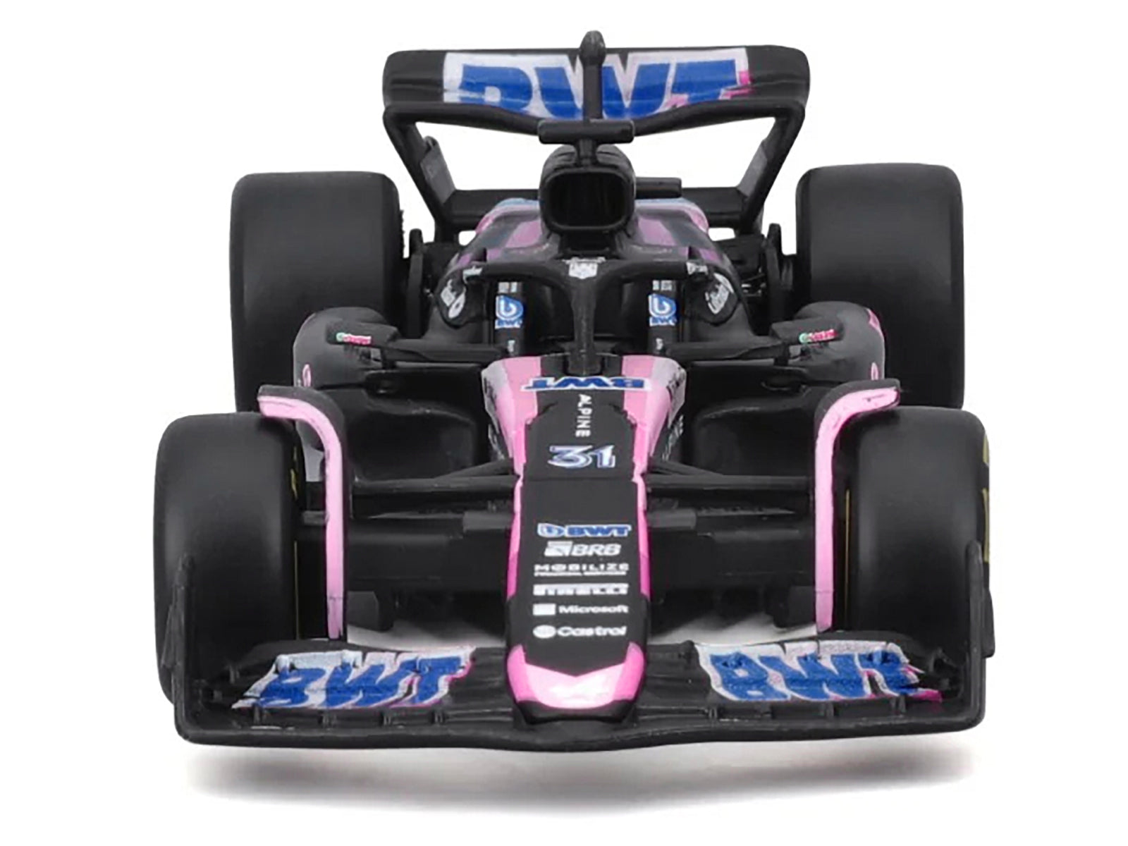 Alpine A524 #31 Esteban Ocon "BWT" "Formula One F1 World Championship" (2024) "Race" Series 1/43 Diecast Model Car by Bburago - image 4