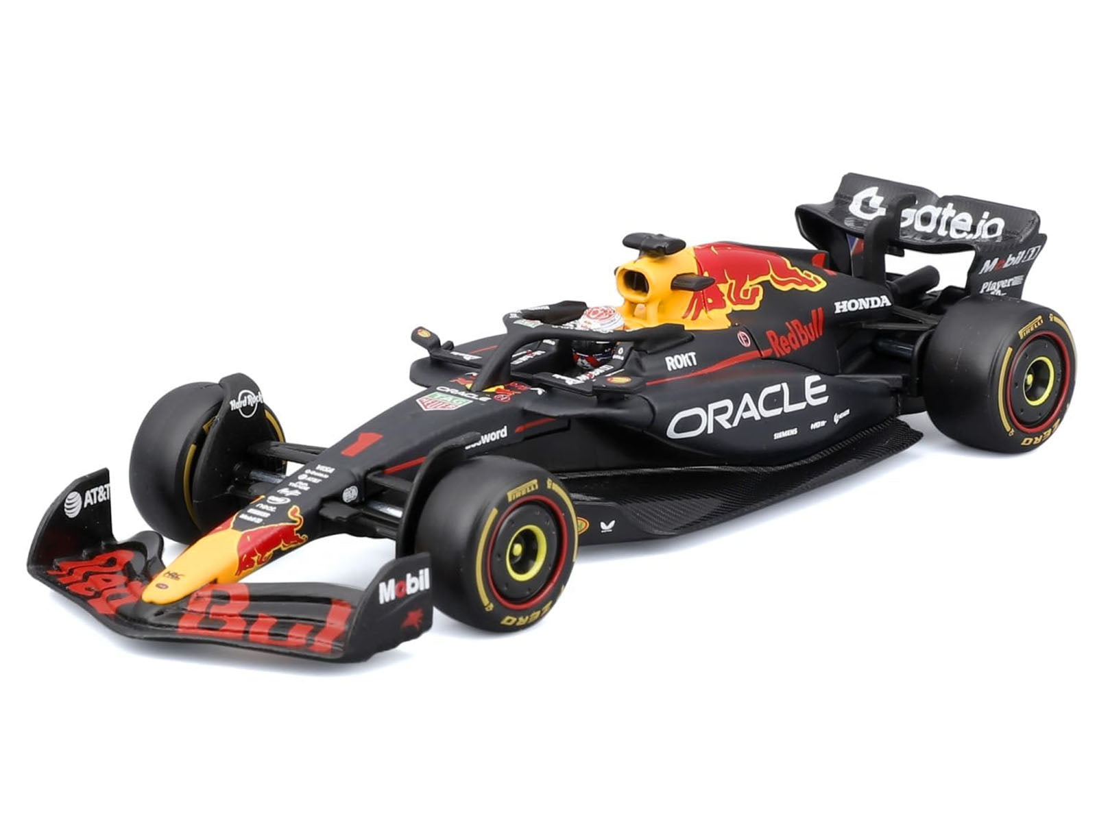 Red Bull Racing RB21 #1 Max Verstappen "Formula One F1 World Championship" (2025) with Display Case "Race" Series 1/43 Diecast Model Car by Bburago