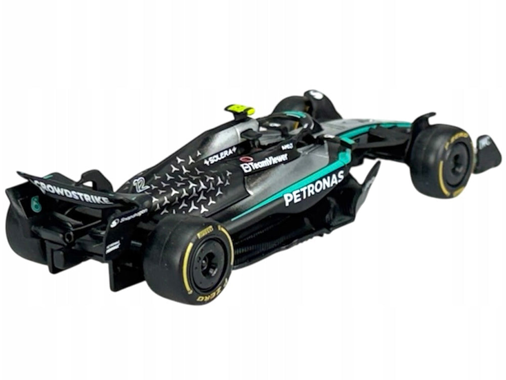 Mercedes-AMG F1 W16 E Performance #12 Kimi Antonelli "Petronas" Formula One F1 World Championship (2025) "Race" Series 1/43 Diecast Model Car by Bburago - image 4