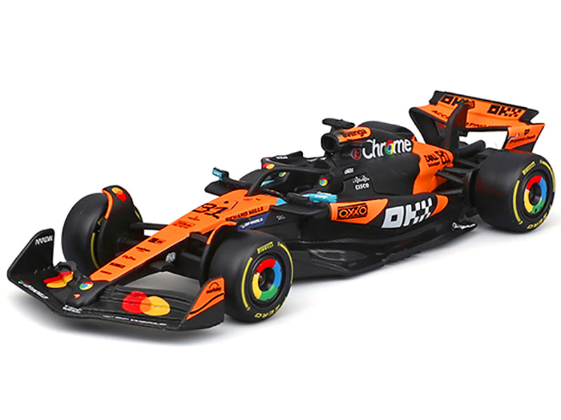McLaren MCL39 #81 Oscar Piastri "OKX" Formula One F1 "Australian GP" (2025) "Race" Series 1/43 Diecast Model Car by Bburago - image 2