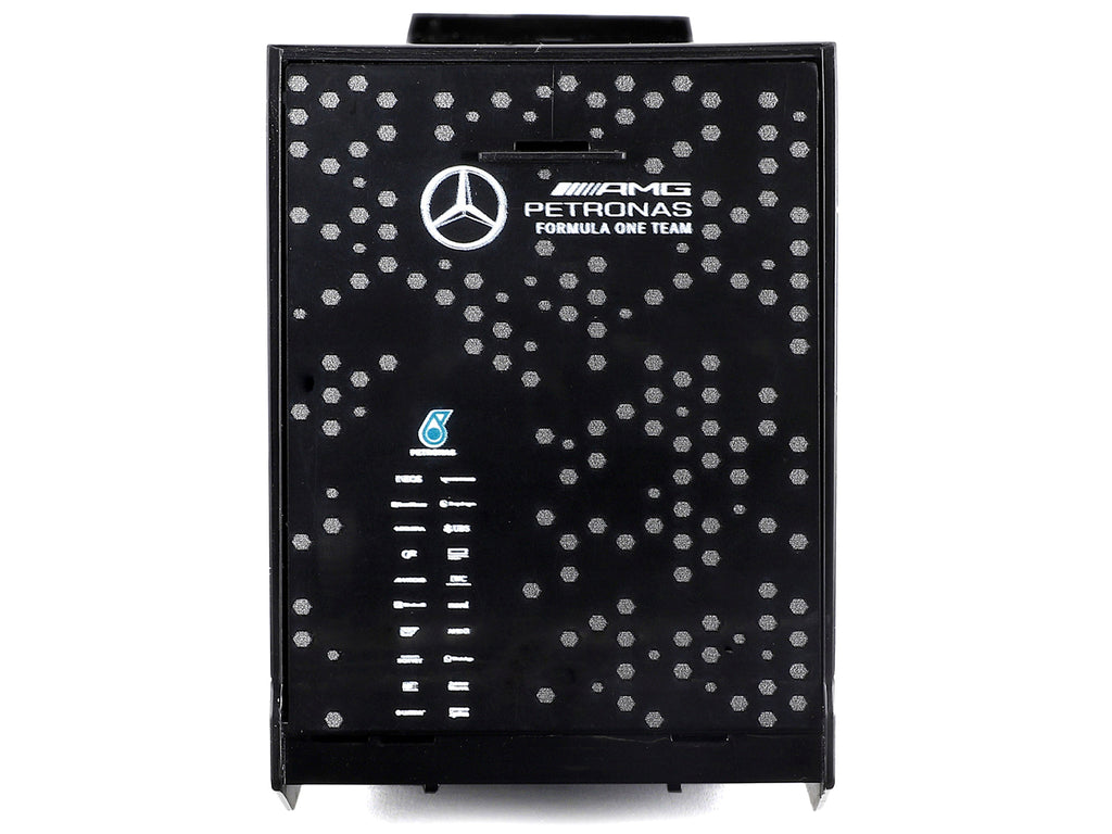 Mercedes-Benz Actros Gigaspace Car Transporter Black and Mercedes-AMG F1 W15 E Performance #63 George Russell "Petronas" Formula One F1 World Championship (2024) "Racing Hauler" Series 1/43 Diecast Model Car by Bburago - image 5