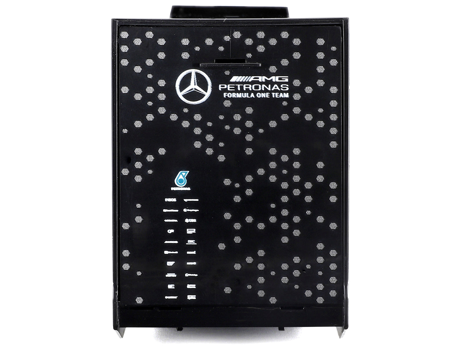 Mercedes-Benz Actros Gigaspace Car Transporter Black and Mercedes-AMG F1 W15 E Performance #63 George Russell "Petronas" Formula One F1 World Championship (2024) "Racing Hauler" Series 1/43 Diecast Model Car by Bburago - image 5
