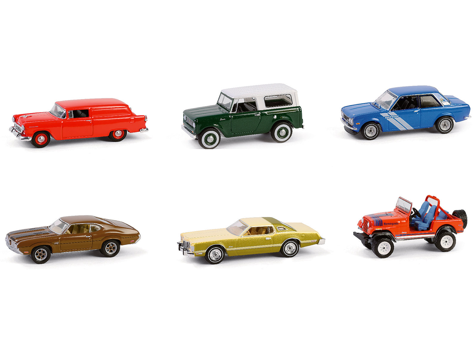 "Vintage Ad Cars" Series 11 Set of 6 pieces 1/64 Diecast Model Cars by Greenlight - image 2