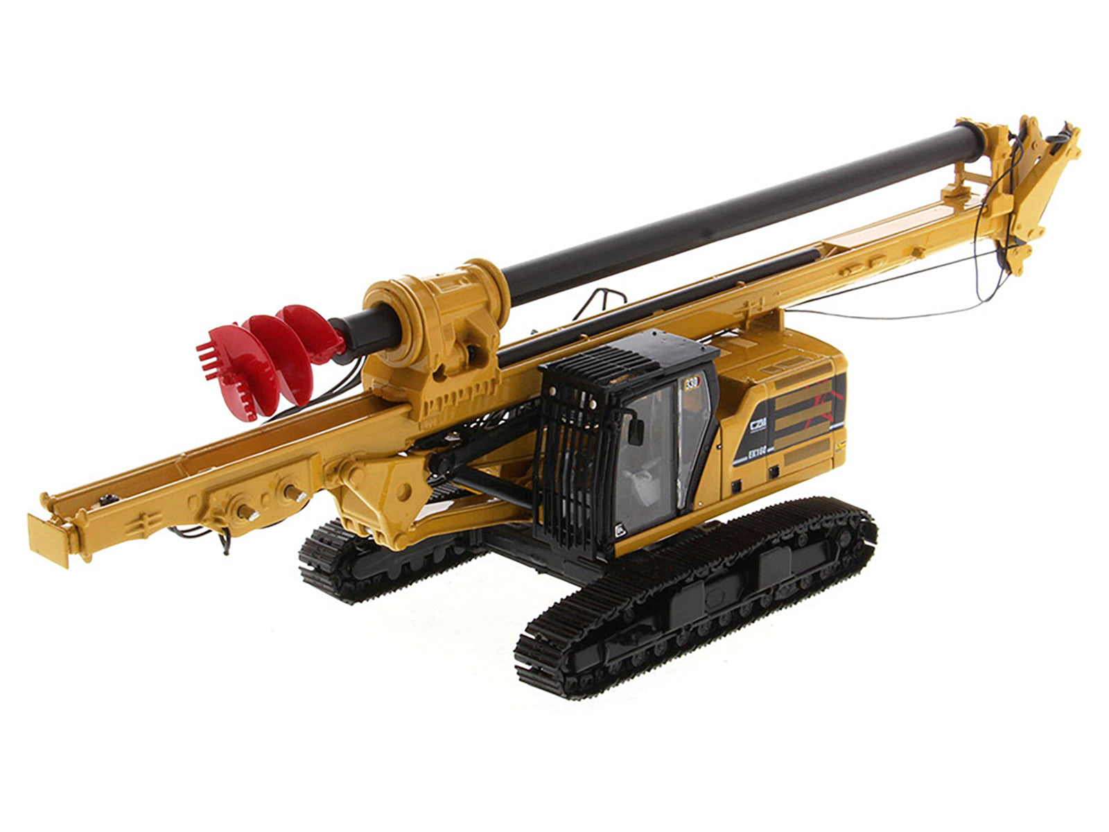 CZM EK160 Cylinder Crowd Drilling Rig Yellow "High Line" Series 1/50 Diecast Model by Diecast Masters - image 3
