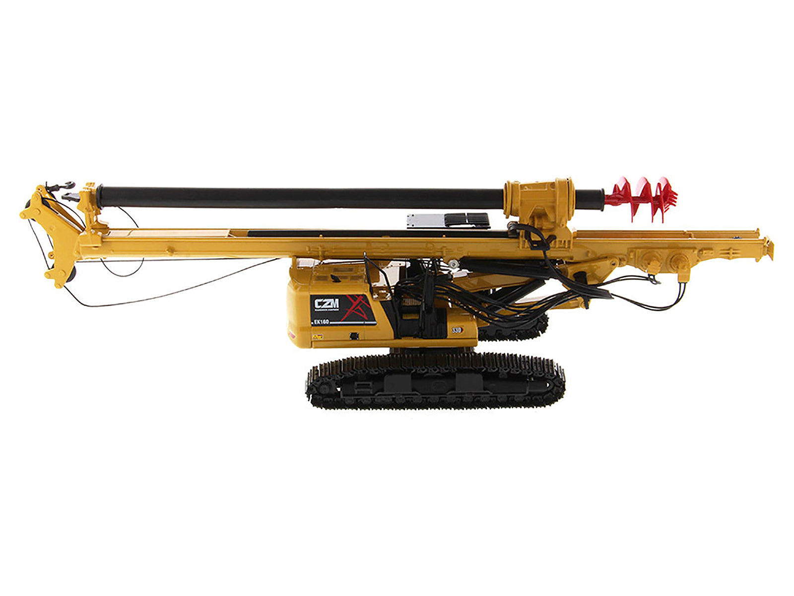 CZM EK160 Cylinder Crowd Drilling Rig Yellow "High Line" Series 1/50 Diecast Model by Diecast Masters - image 2