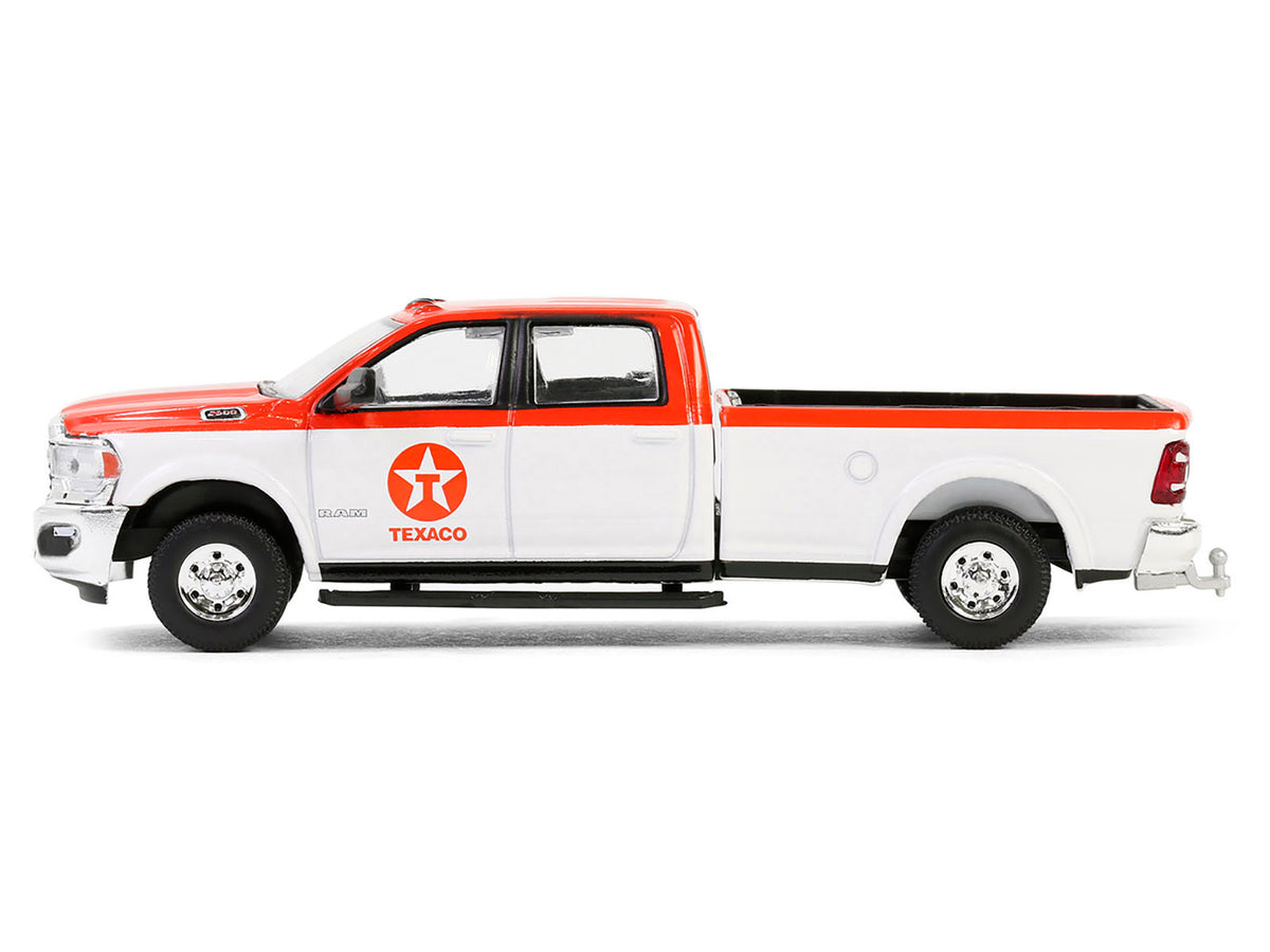 2023 Ram 2500 Pickup Truck "Texaco" Orange and White "Texaco Special Edition" Series 1 1/64 Diecast Model Car by Greenlight - image 2