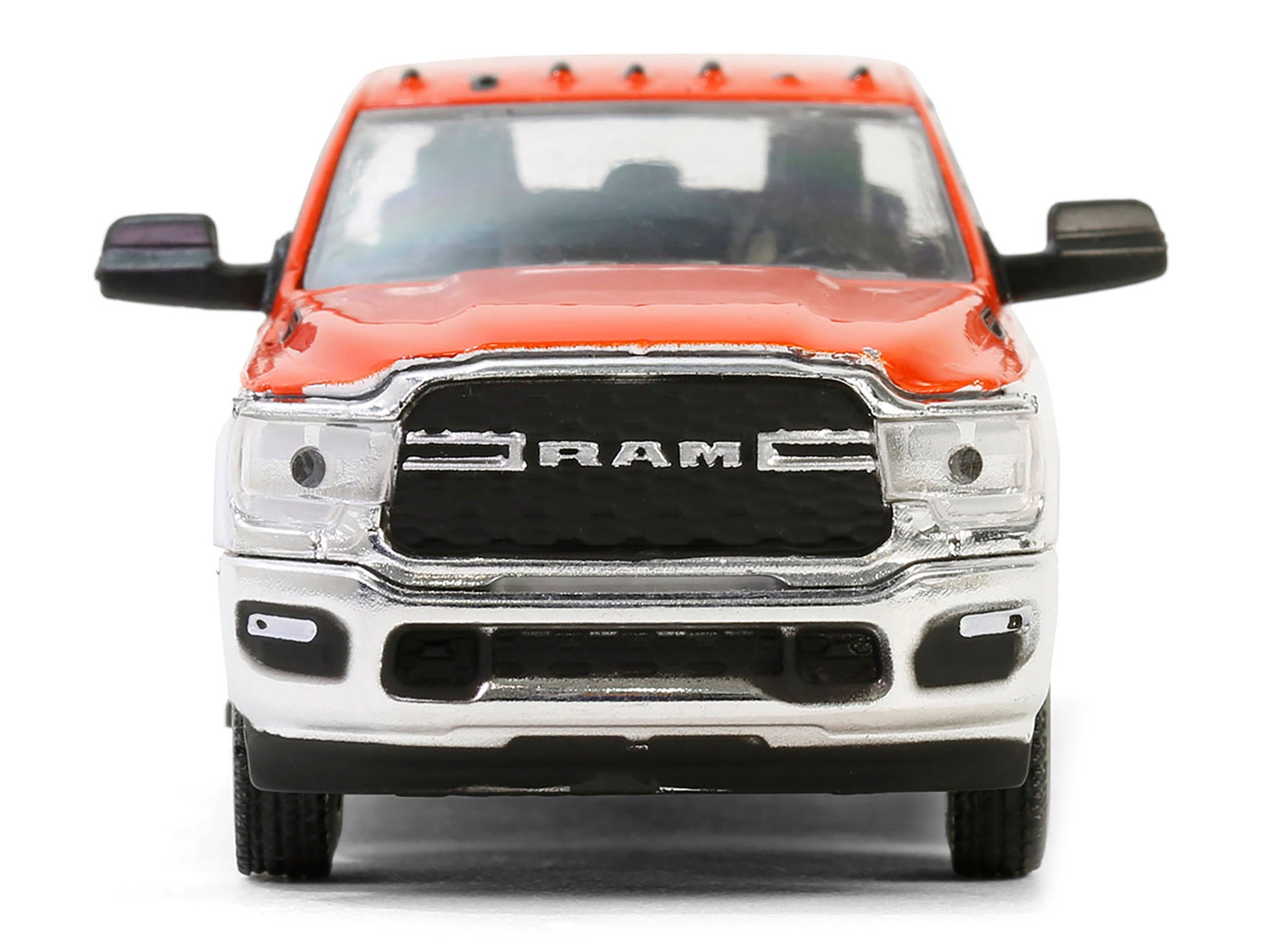 2023 Ram 2500 Pickup Truck "Texaco" Orange and White "Texaco Special Edition" Series 1 1/64 Diecast Model Car by Greenlight - image 4