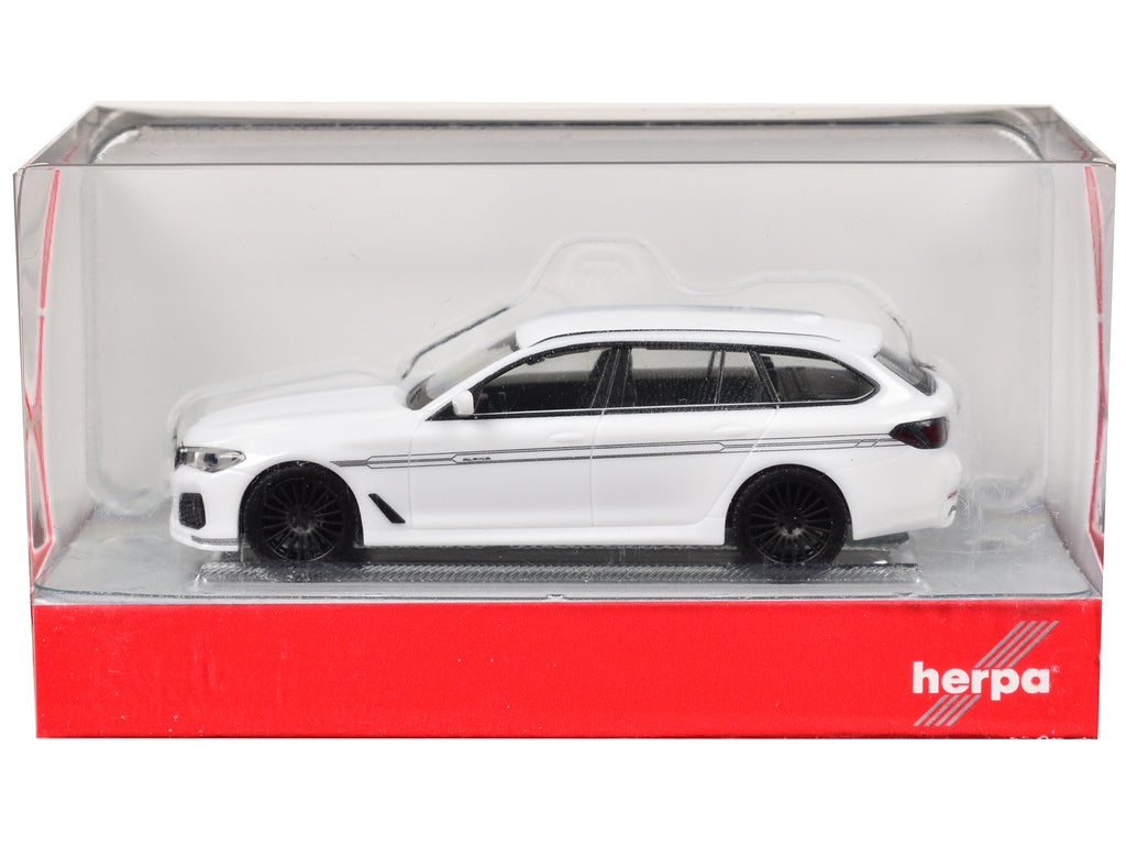 BMW Alpina B5 Touring White 1/87 (HO) Plastic Model Car by Herpa - image 3
