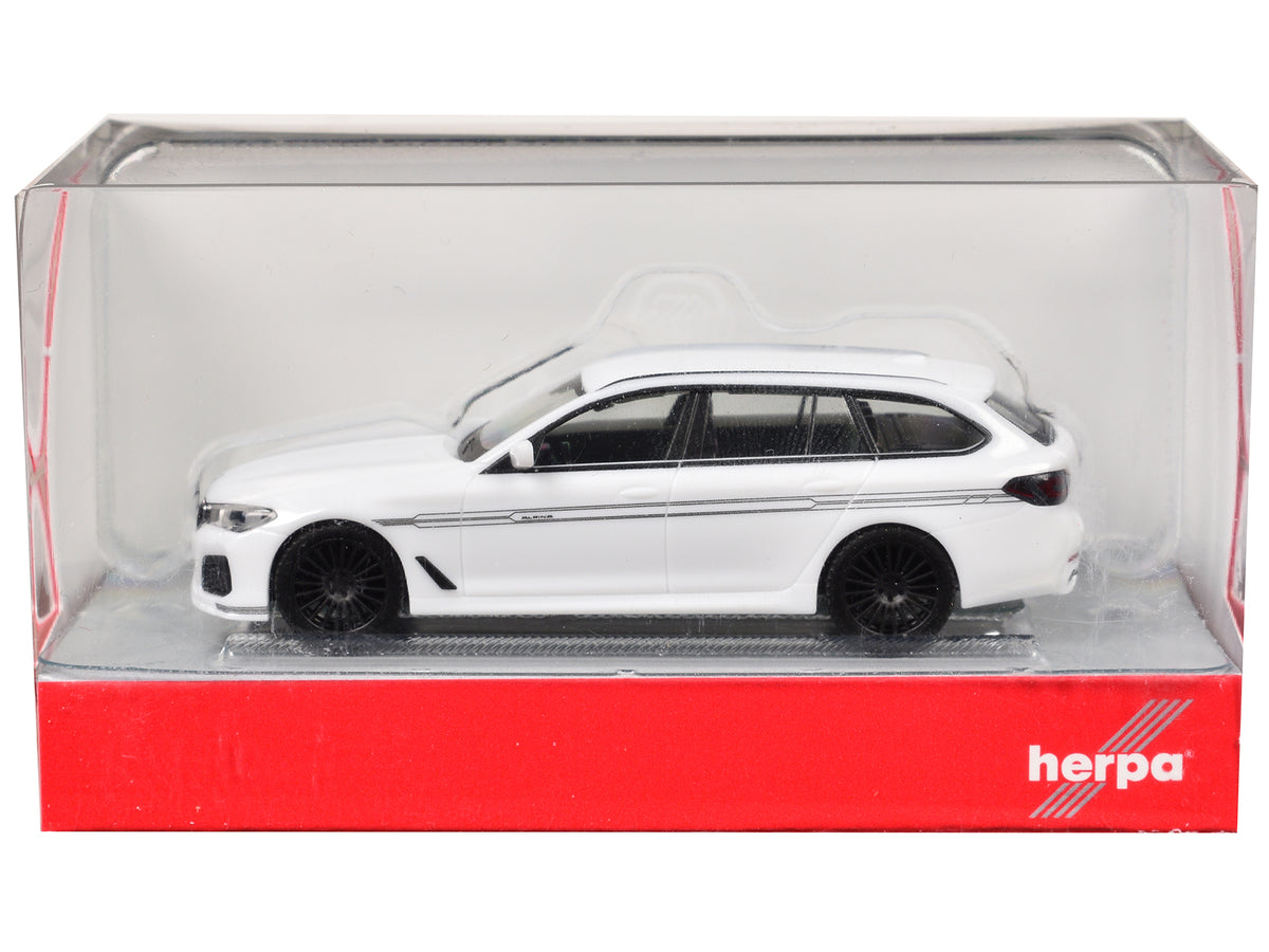 BMW Alpina B5 Touring White 1/87 (HO) Plastic Model Car by Herpa - image 3