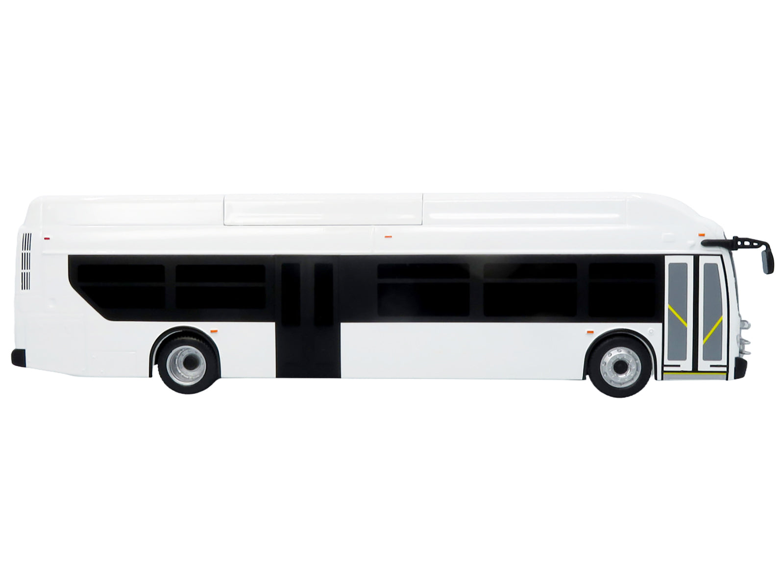 New Flyer Xcelsior Transit Bus Bank White "The Bus & Motorcoach Collection" Limited Edition to 504 Pieces Worldwide 1/43 Model by Iconic Replicas - image 2