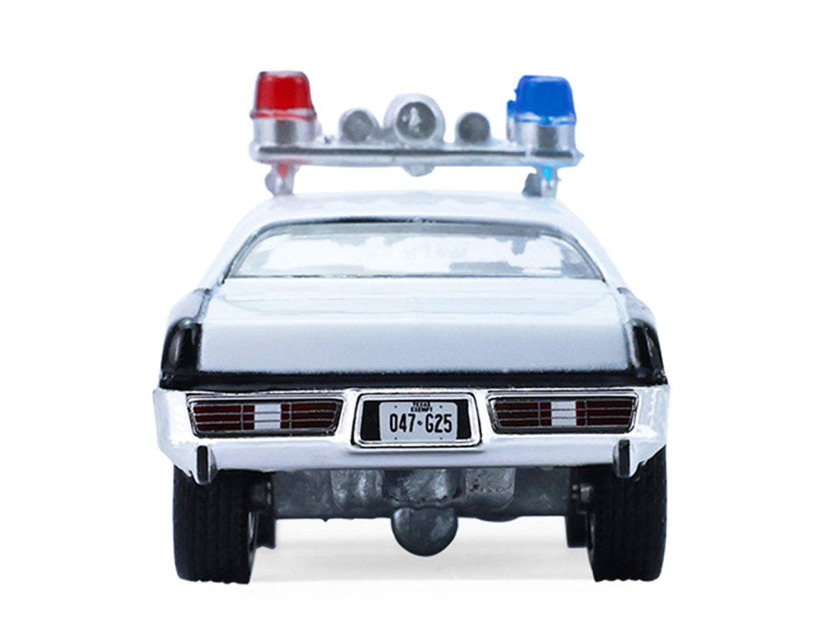 1978 Dodge Monaco Police Car "Texas Highway Patrol" Black and White "Hot Pursuit" Series 48 1/64 Diecast Model Car by Greenlight - image 5