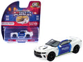 2017 Chevrolet Camaro Police Car "Policia Estatal GTO (Guanajuato Mexico)" White with Blue Doors "Hot Pursuit" Series 48 1/64 Diecast Model Car by Greenlight