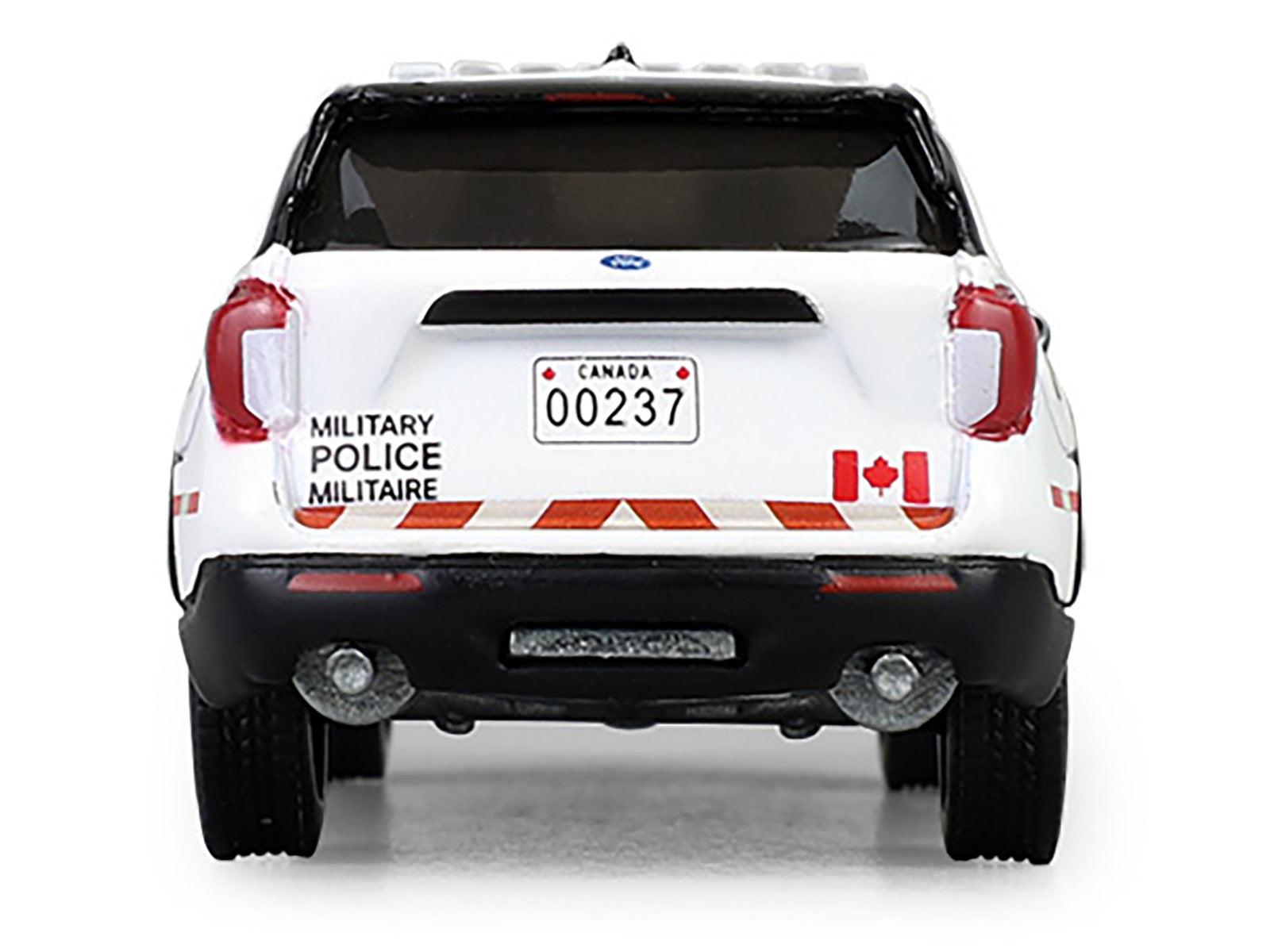 2024 Ford Police Interceptor Utility "Canada Military Police" White with Graphics "Hot Pursuit - Canada Special Edition" Series 1/64 Diecast Model Car by Greenlight - image 5