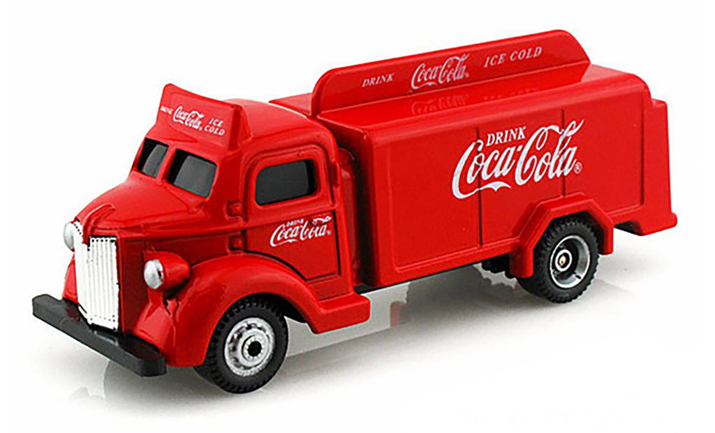 1947 Coca Cola Delivery Bottle Truck Red 1/87 Diecast Model by Motorcity Classics - image 2
