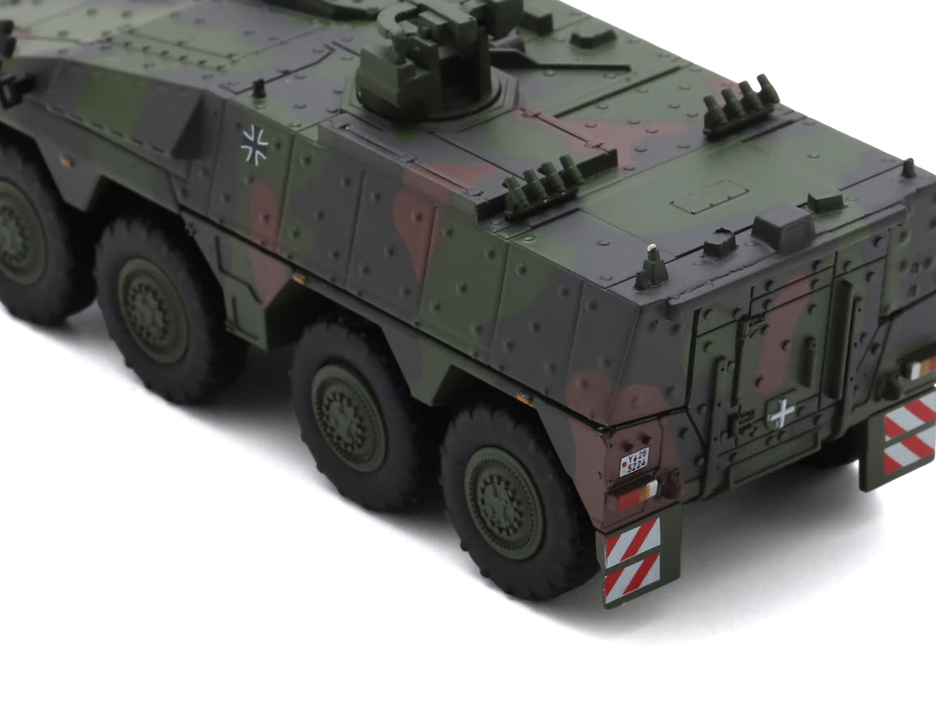 Tpz. Tank Boxer "German Army" Green Camouflage 1/87 (HO) Scale Diecast Model Car by Schuco - image 5