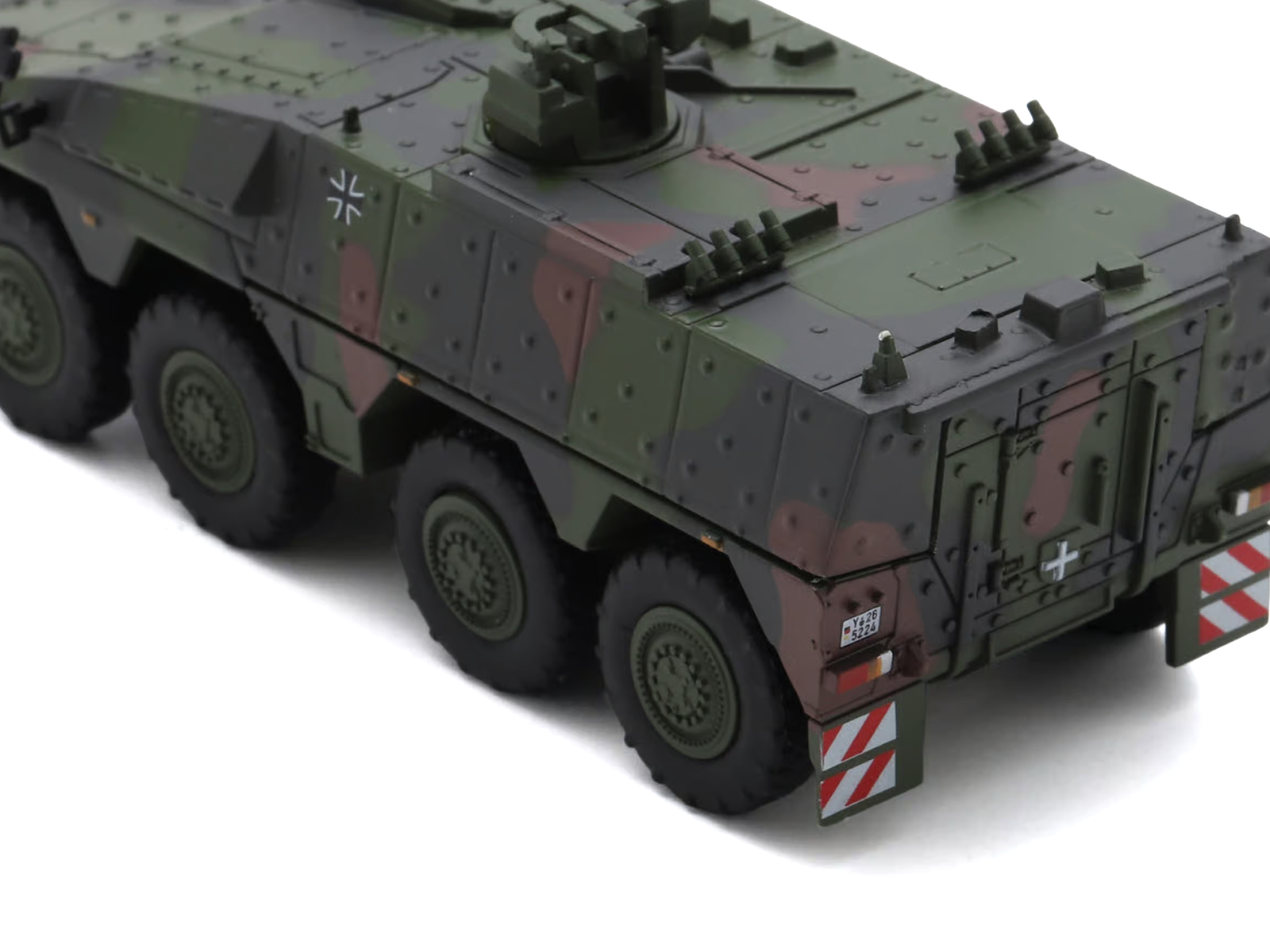 Tpz. Tank Boxer "German Army" Green Camouflage 1/87 (HO) Scale Diecast Model Car by Schuco - image 5