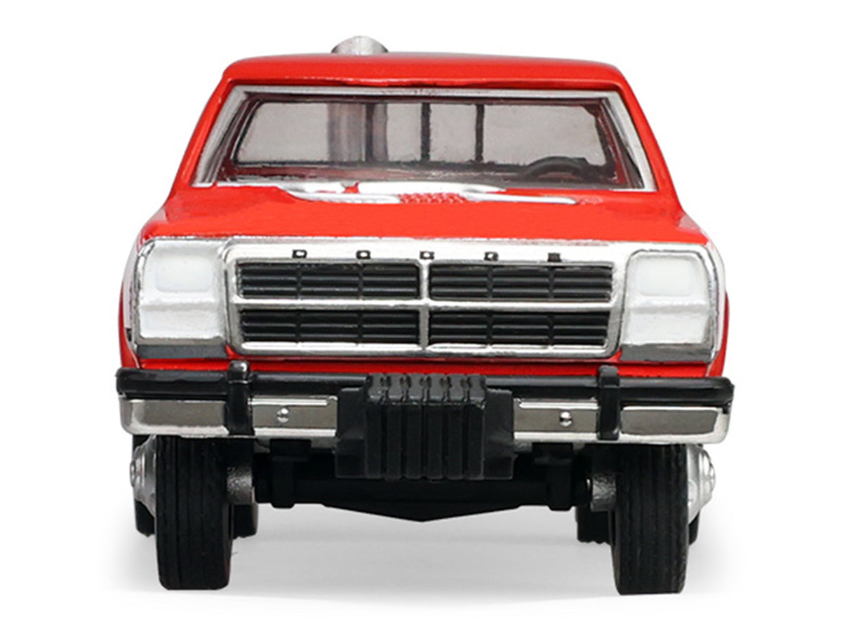 1993 Dodge Ram D350 Dually Red and White with Exhaust with Bumper Weights "Dually Drivers" Series 17 1/64 Diecast Model Car by Greenlight - image 4