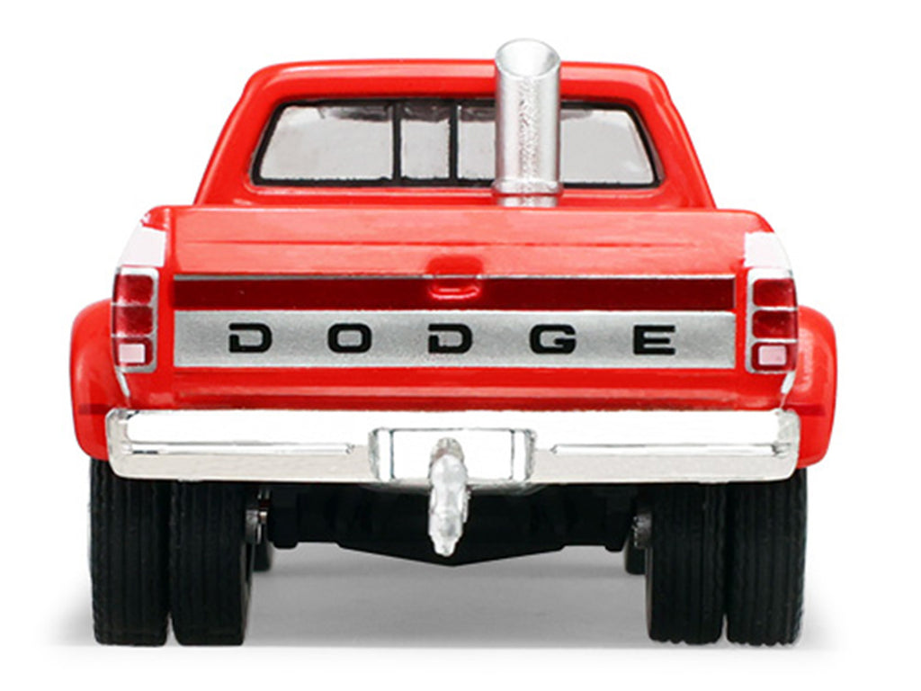 1993 Dodge Ram D350 Dually Red and White with Exhaust with Bumper Weights "Dually Drivers" Series 17 1/64 Diecast Model Car by Greenlight - image 5
