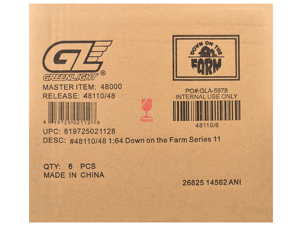 "Down on the Farm" Series 11 Set of 6 pieces 1/64 Diecast Models by Greenlight - image 3