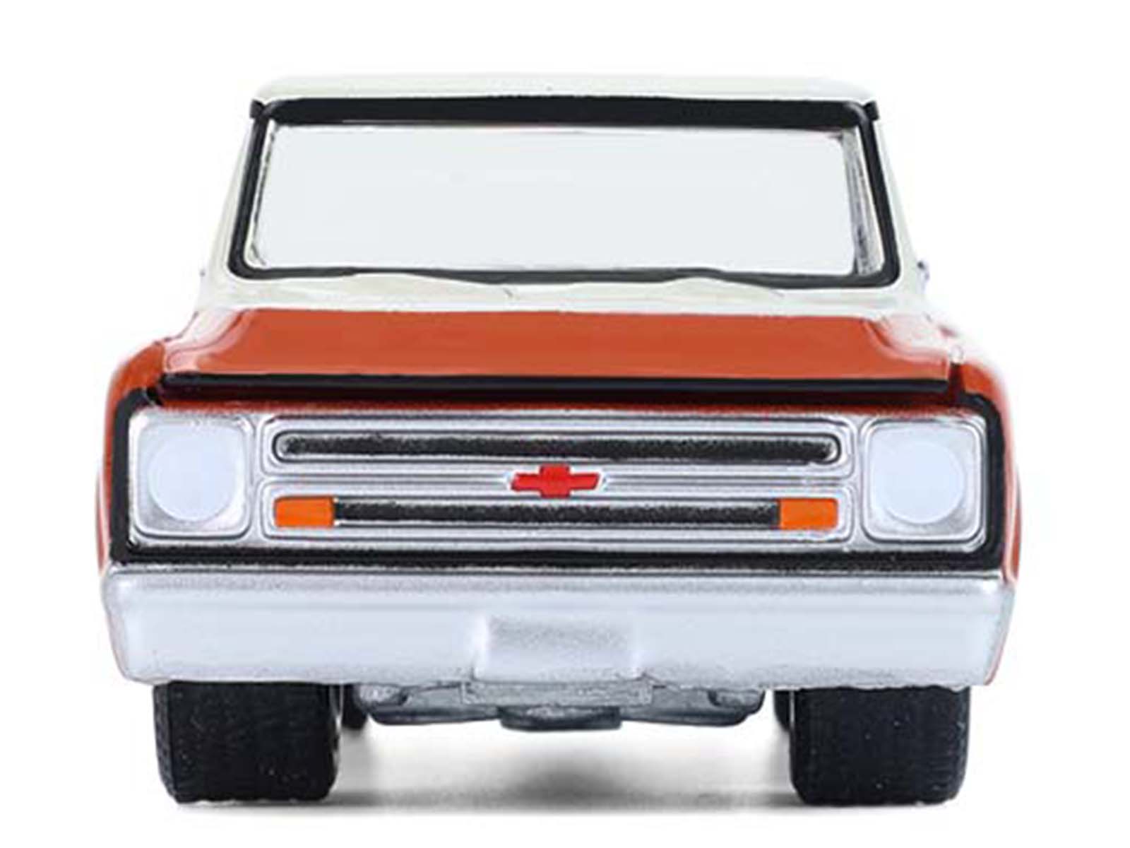 1968 Chevrolet C-10 Pickup Truck with Toolbox Orange and Beige "Down on the Farm" Series 11 1/64 Diecast Model by Greenlight - image 4