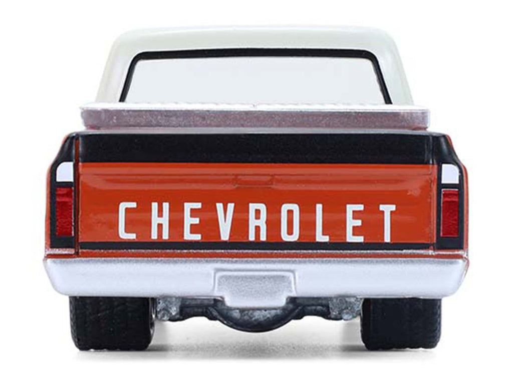 1968 Chevrolet C-10 Pickup Truck with Toolbox Orange and Beige "Down on the Farm" Series 11 1/64 Diecast Model by Greenlight - image 5