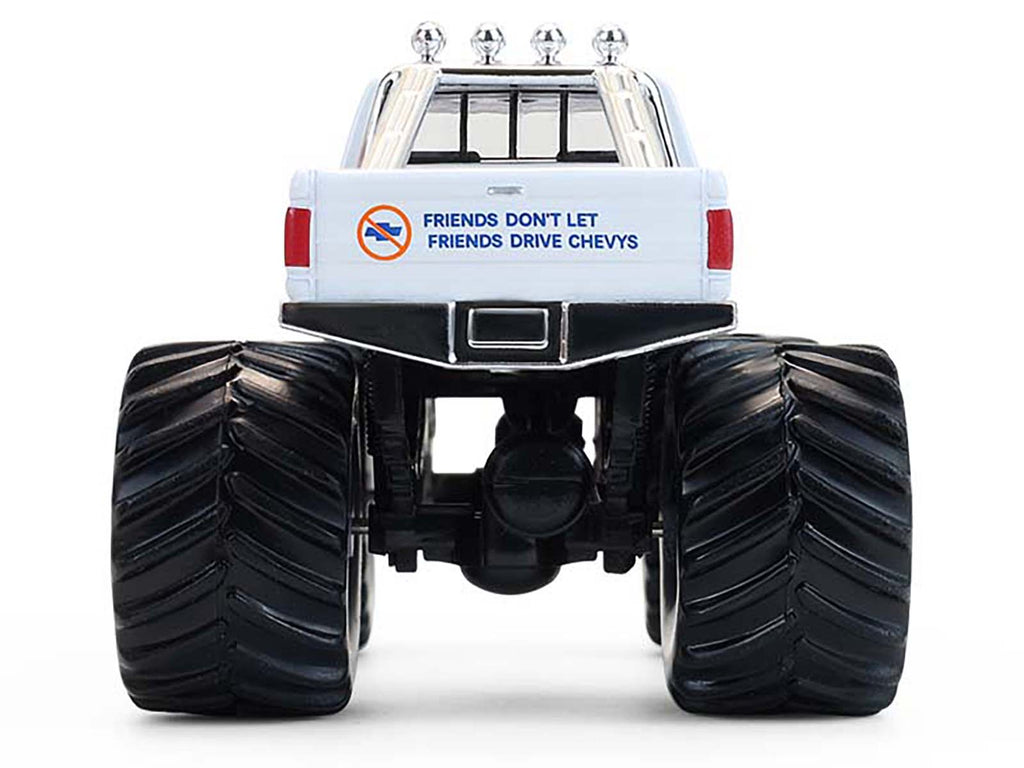 1988 Ford F-150 Monster Truck "Jersey Outlaw" White "Kings of Crunch" Series 16 1/64 Diecast Model Car by Greenlight - image 5