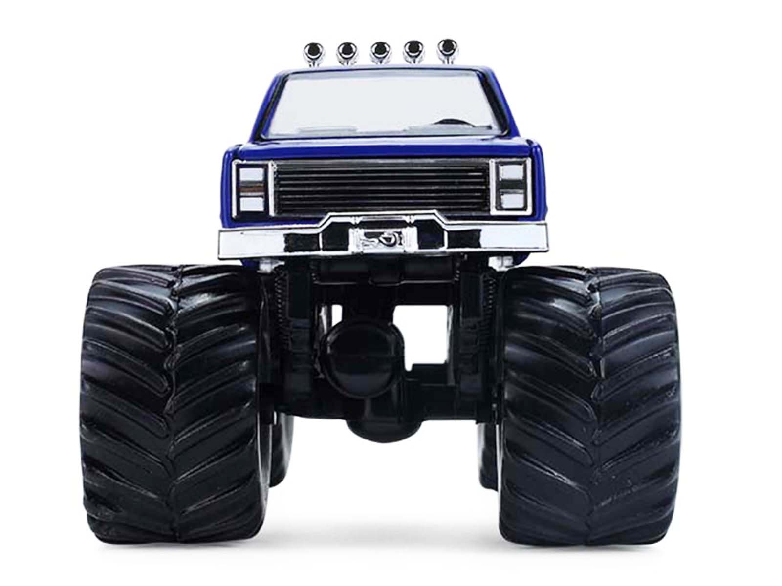1981 Chevrolet K20 Monster Truck #5 "HendrickCars.com" Blue and White with Graphics "Kings of Crunch - Hendrick Motorsports Tribute" Special Edition 1/64 Diecast Model Car by Greenlight - image 4