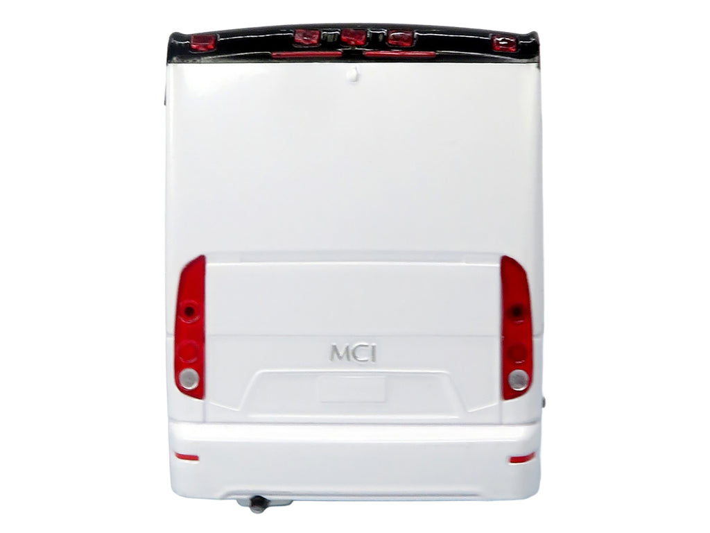 MCI J4500 Coach Bus Bank White Limited Edition 1/50 Model by Iconic Replicas