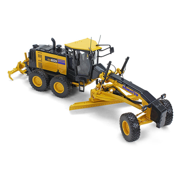 Komatsu GD655-6 Motor Grader with Ripper 1/50 Diecast Model by First Gear - image 3