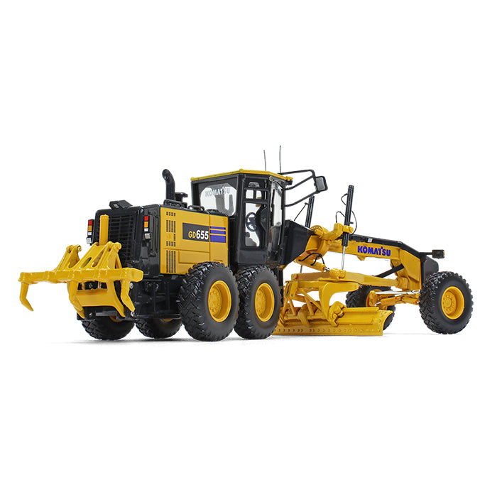 Komatsu GD655-6 Motor Grader with Ripper 1/50 Diecast Model by First Gear - image 2