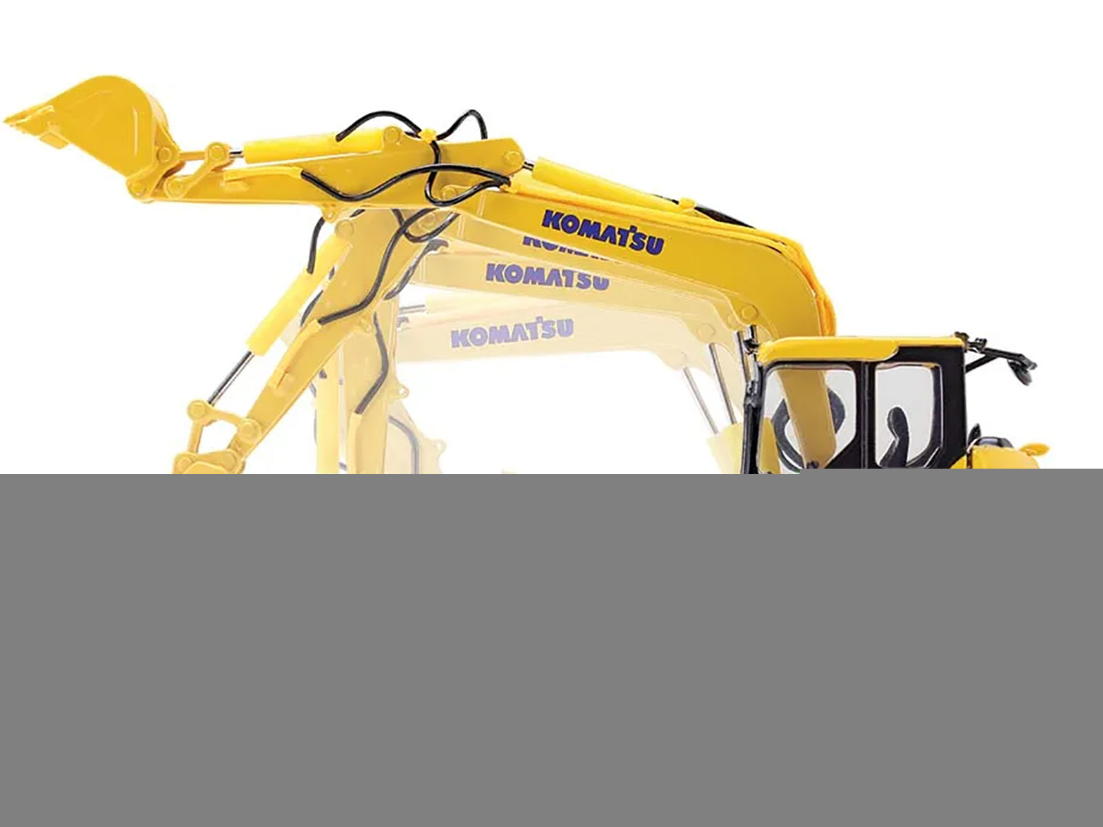 Komatsu PC78US-11 Excavator Yellow 1/50 Diecast Model by DCP/First Gear - image 3