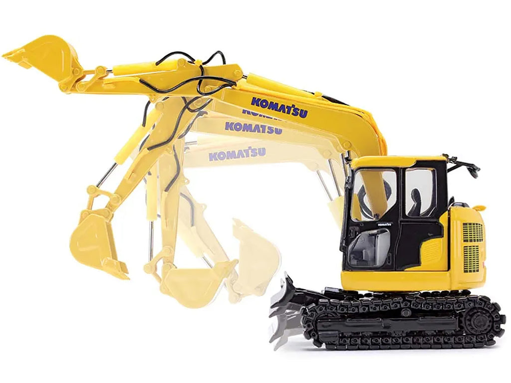 Komatsu PC78US-11 Excavator Yellow 1/50 Diecast Model by DCP/First Gear - image 3