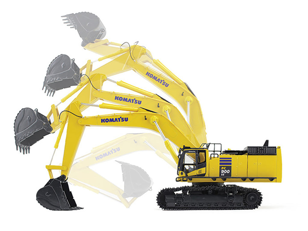 Komatsu PC900LC-11 Excavator Yellow 1/50 Diecast Model by First Gear - image 3