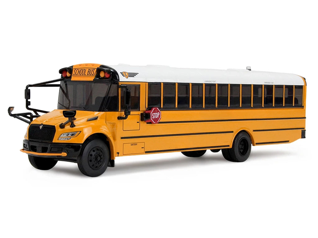 IC Bus Internal Combustion ICE School Bus Yellow with White Top 1/50 Diecast Model by First Gear