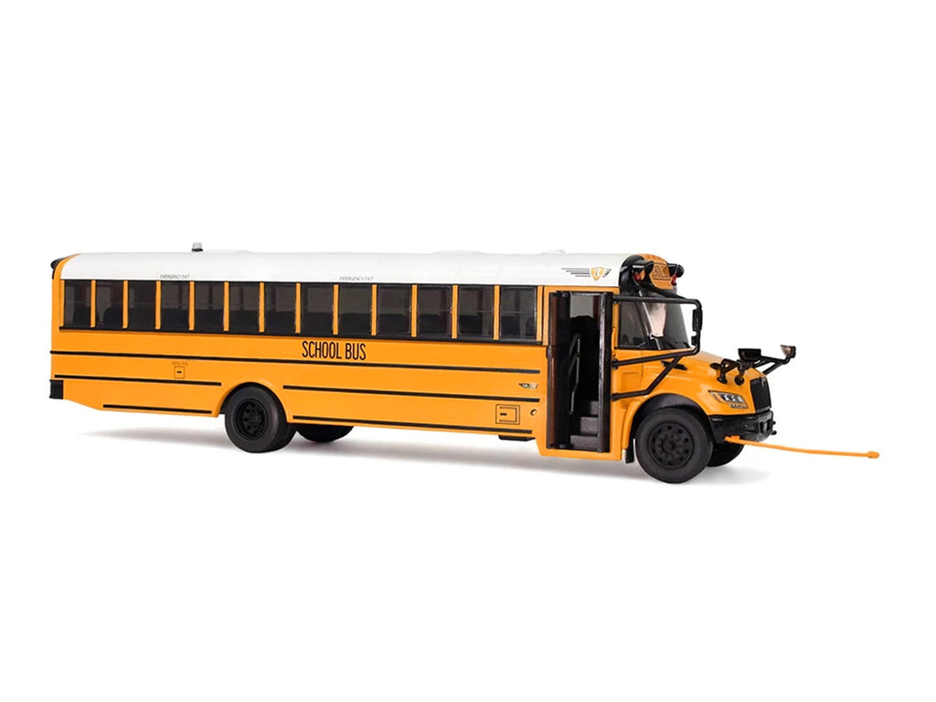 IC Bus Internal Combustion ICE School Bus Yellow with White Top 1/50 Diecast Model by First Gear