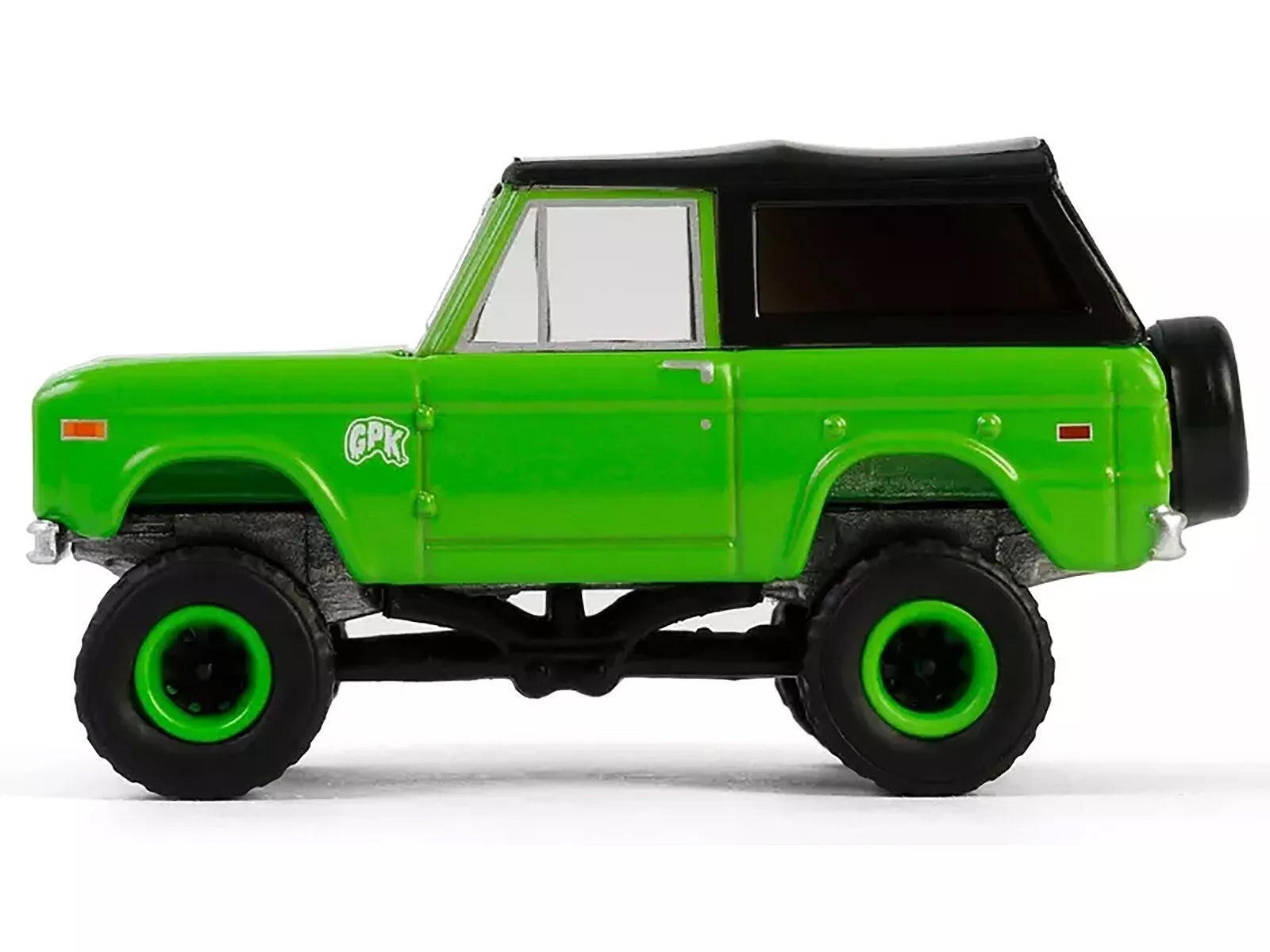 1969 Ford Bronco "Garbage Pail Kids: Super Snotty" Green with Black Top "San Diego Comic-Con 2024 Exclusive" 1/64 Diecast Model Car by Greenlight - image 3